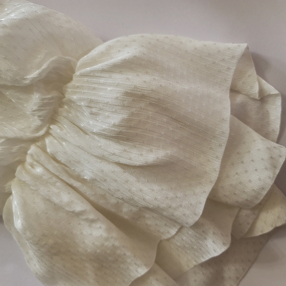 Rosae Paris Le Delaunay Smocked Blouse With Ruffled Wrists In Meringue - Picture 13 of 15